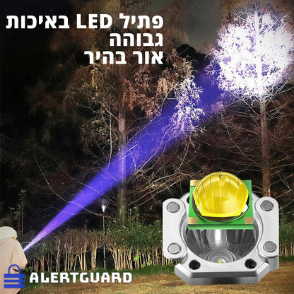 AlertGuard Guardian- פנס הישרדות רב תכליתי